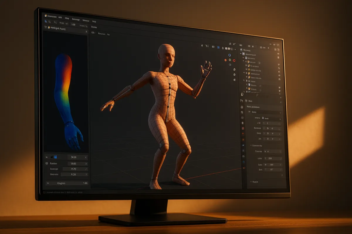 Blender Character Animation Tutorial: Rigging to Posing