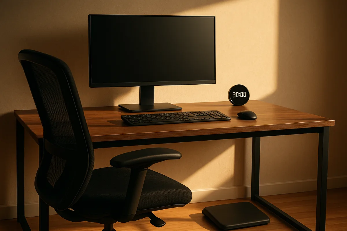 Blender Ergonomics for Beginners: Safe Setup and Breaks