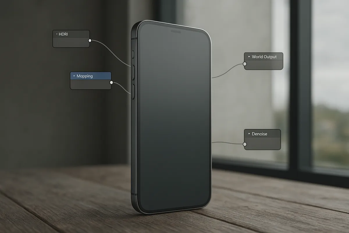 Blender Product Visualization Workflow for Realistic Renders