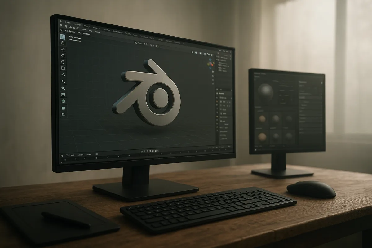 Create 3D Logo in Blender: Step-by-Step Modeling Guide