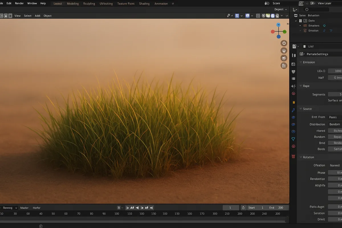 Particle Systems in Blender