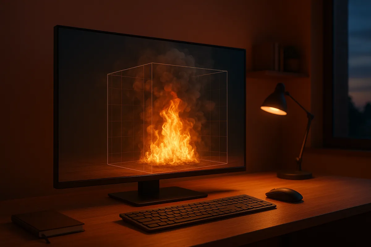 Realistic Fire Effect in Blender
