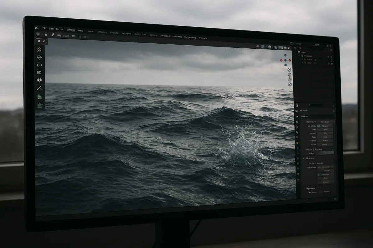 Realistic Water in Blender