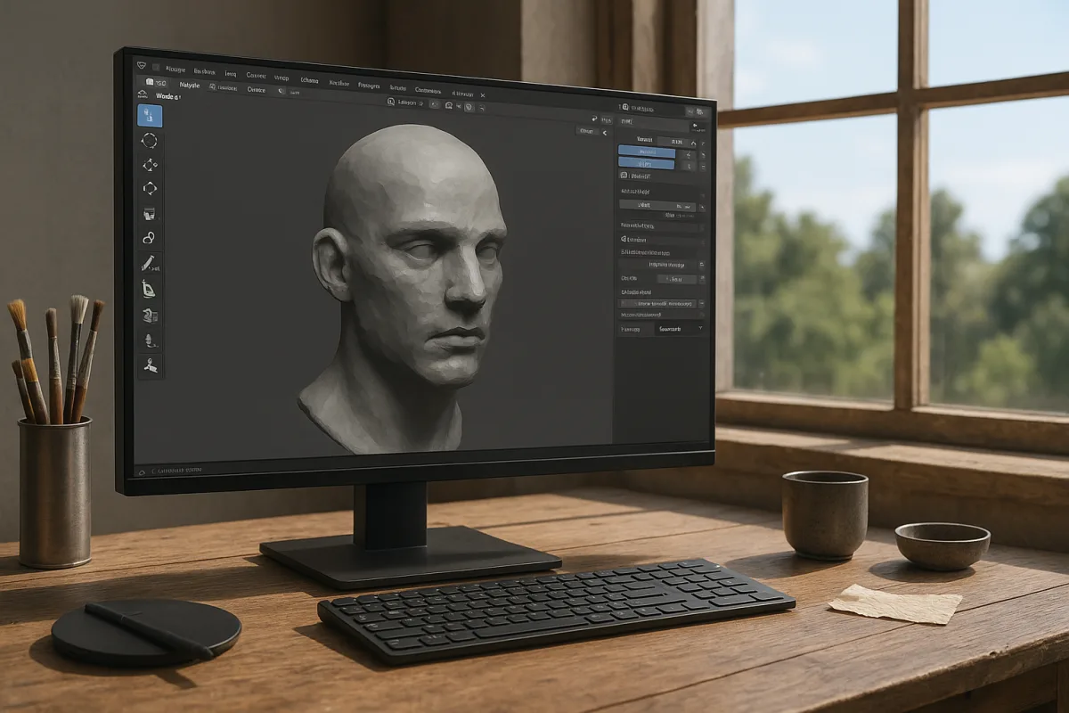 Sculpting in Blender for Beginners