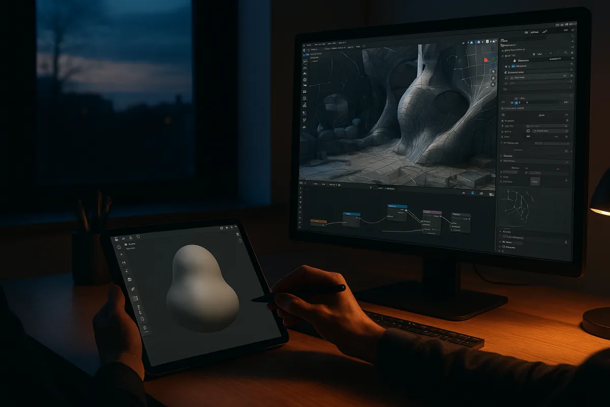 Sculpting Software for Beginners: Blender vs Nomad Sculpt