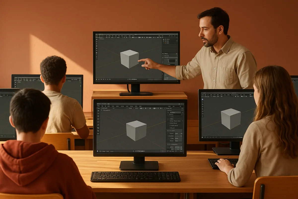 Using Blender for Education