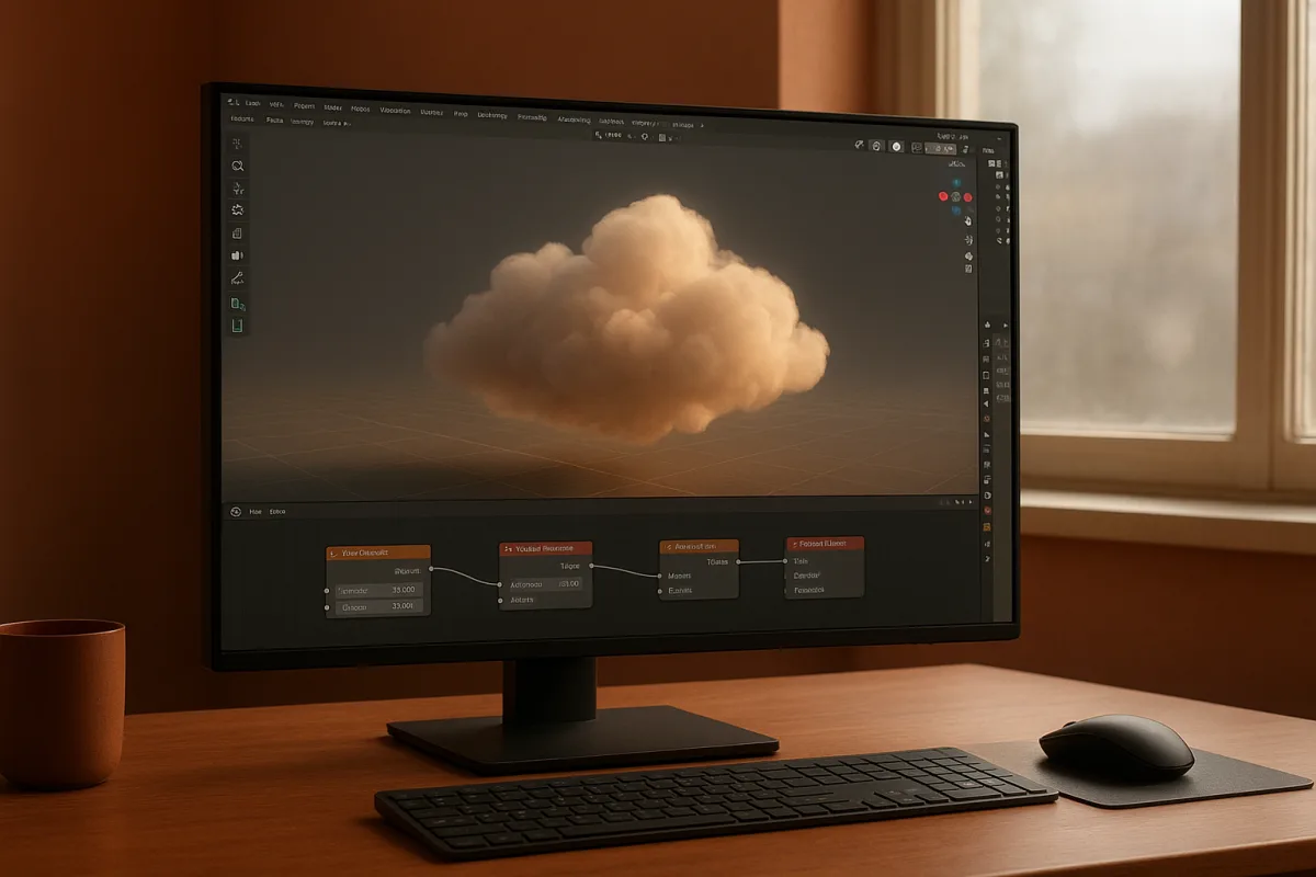 Volumetric Clouds in Blender